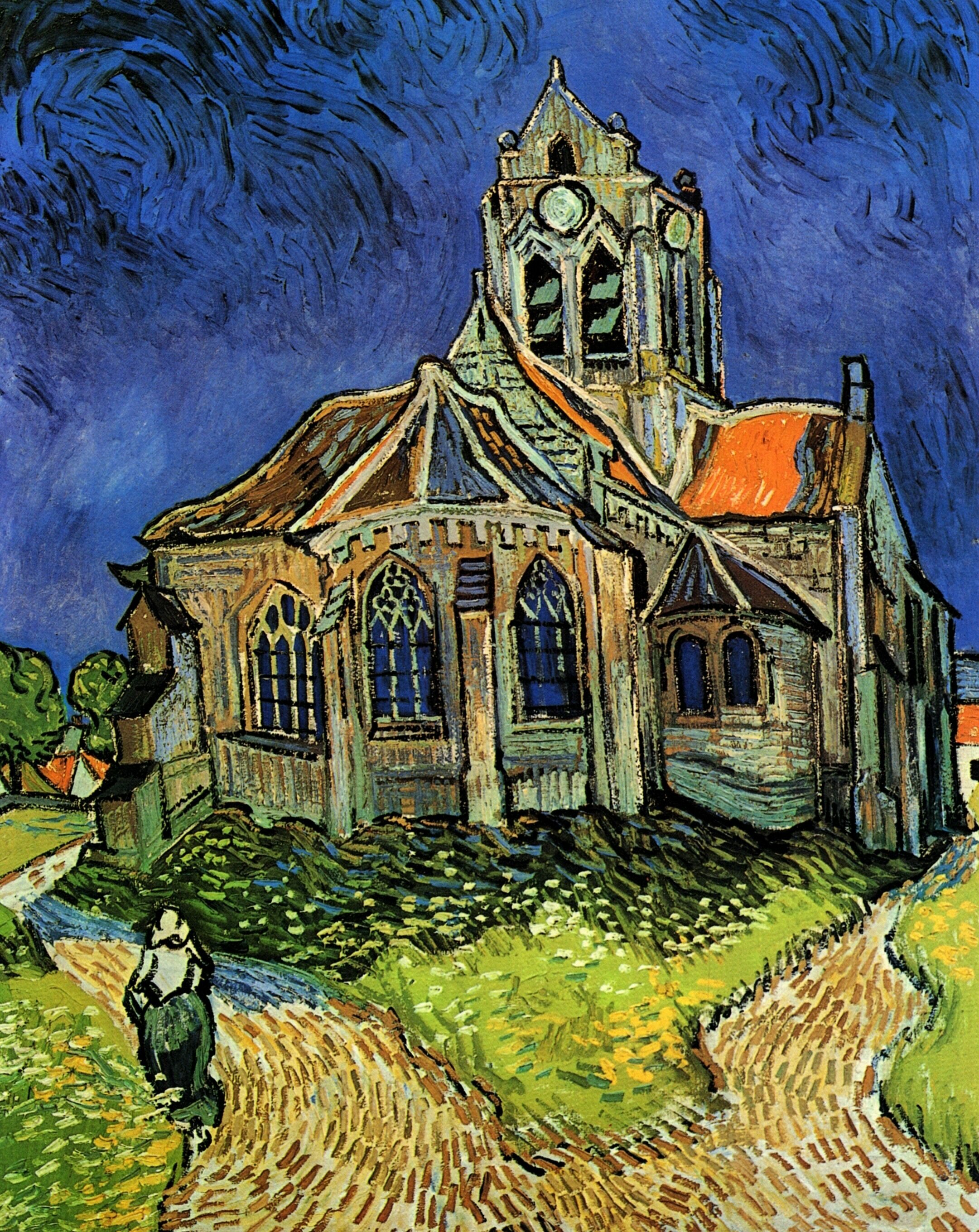  Ван Гог Церковь в Овере