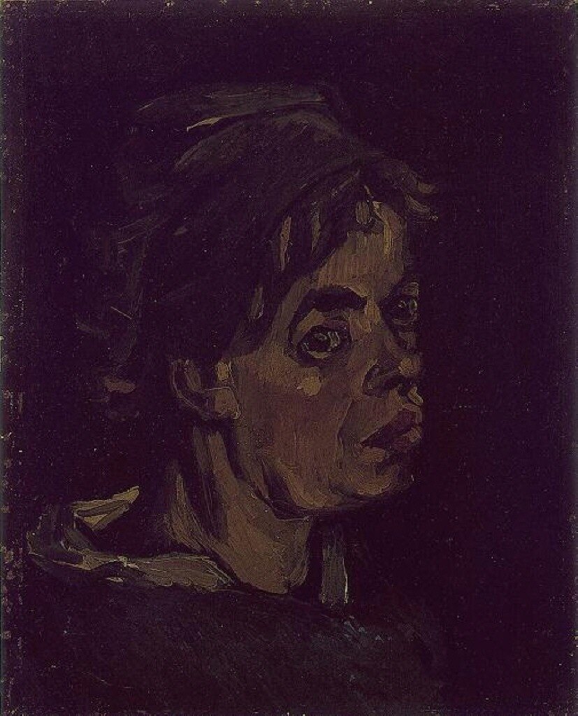  Ван Гог Нюэнен Портрет женщины 827x1024