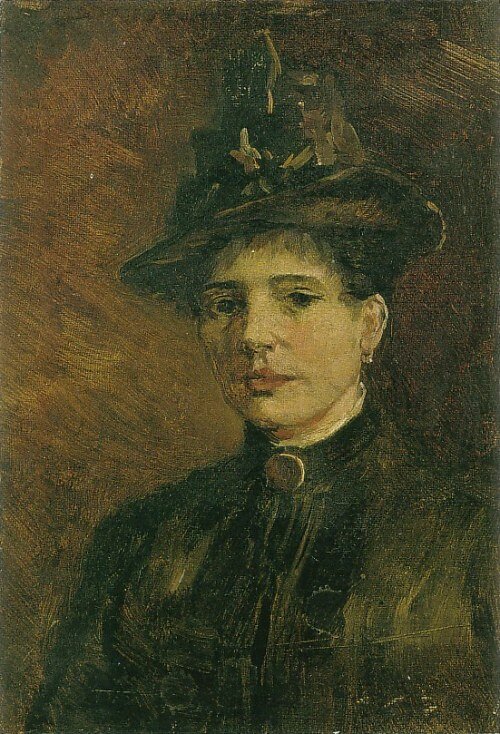  Ван Гог Портрет женщины в шляпе 