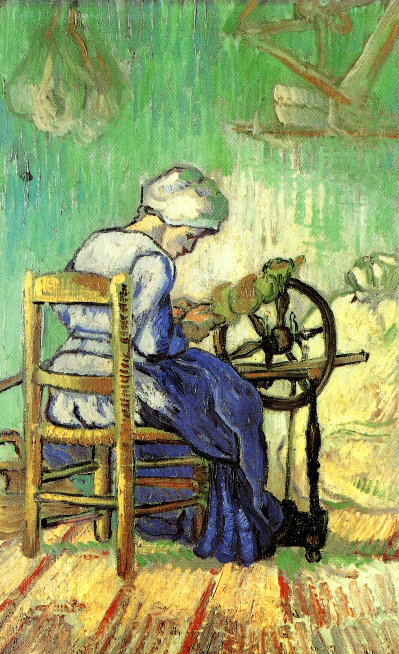  Ван Гог Прядильщица (по картине Жана Франсуа Милле) 