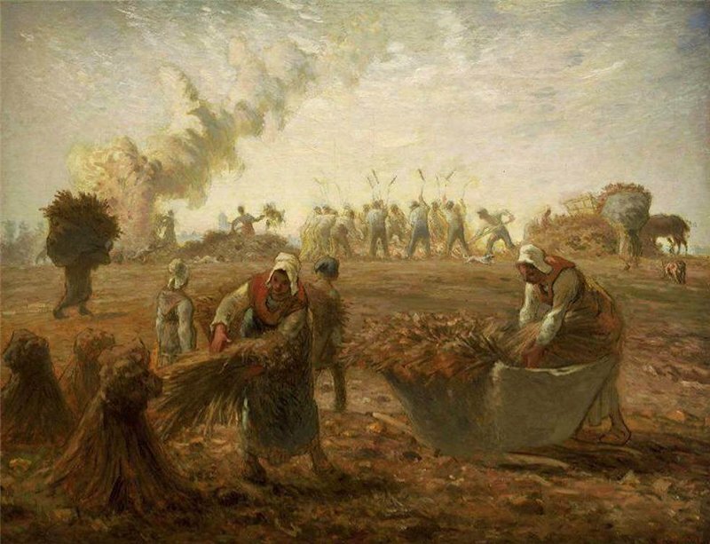 Милле Жан Франсуа Крестьяне урожай