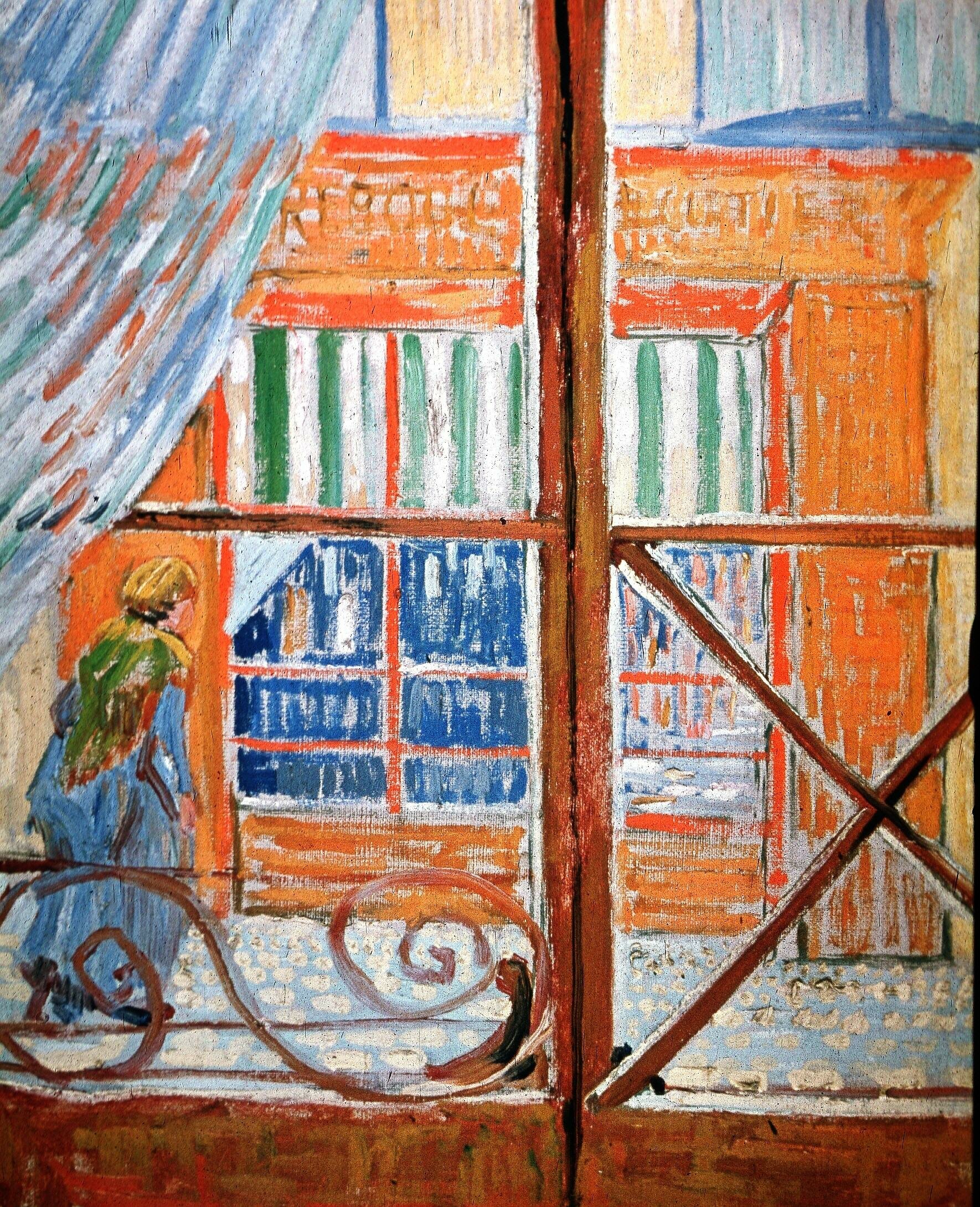 Ван Гог, Вид на окно колбасника 