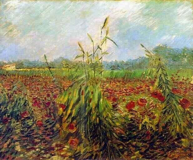  Ван Гог Зеленые колосья пшеницы