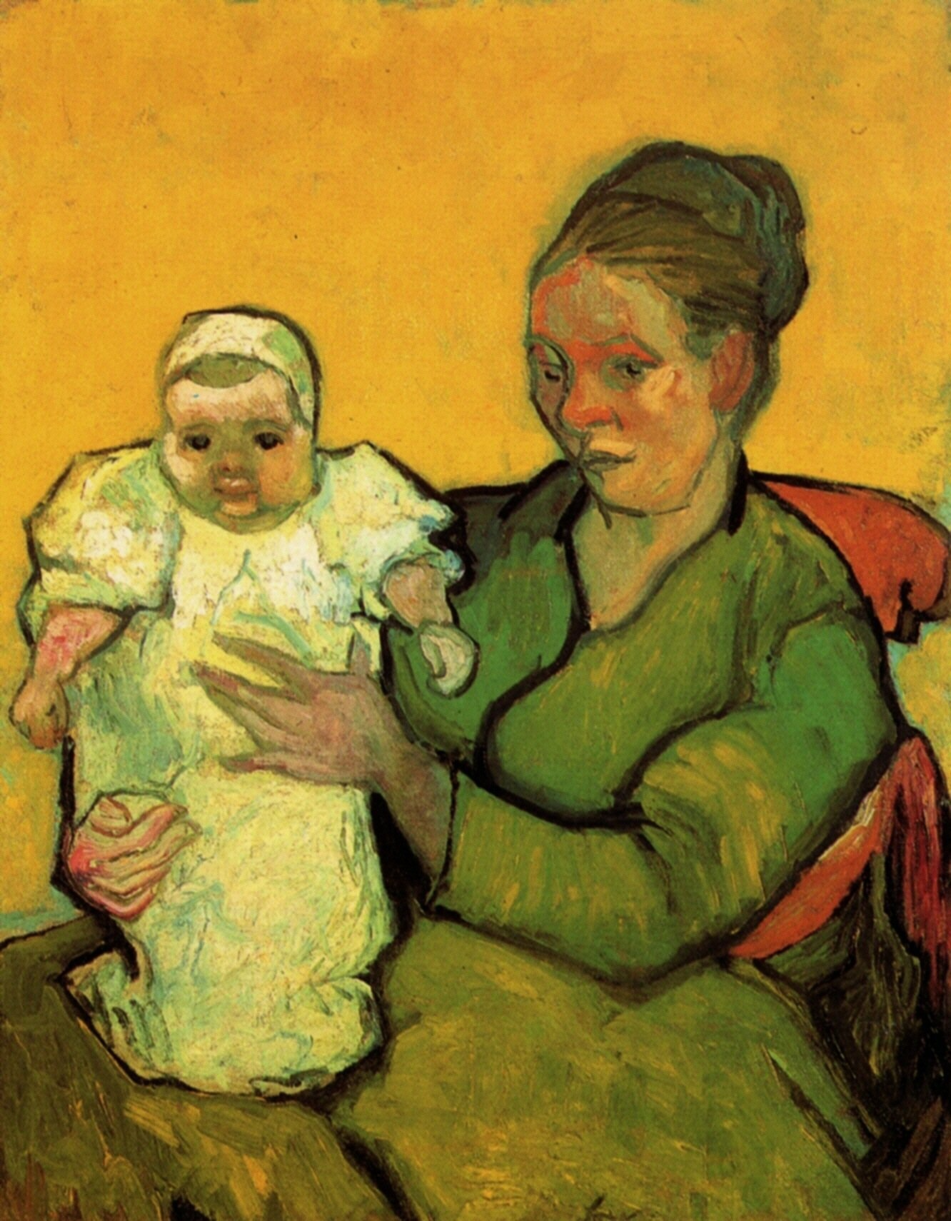  Ван Гог Мамаша Рулен с младенцем 