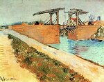 Винсент Виллем Ван Гог Арль картины, Мост Ланглуа в Арле и дорога вдоль Канала ван-гог.рф