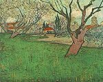 Винсент Ван Гог, Вид на Арль среди цветущих деревьев ван-гог.рф