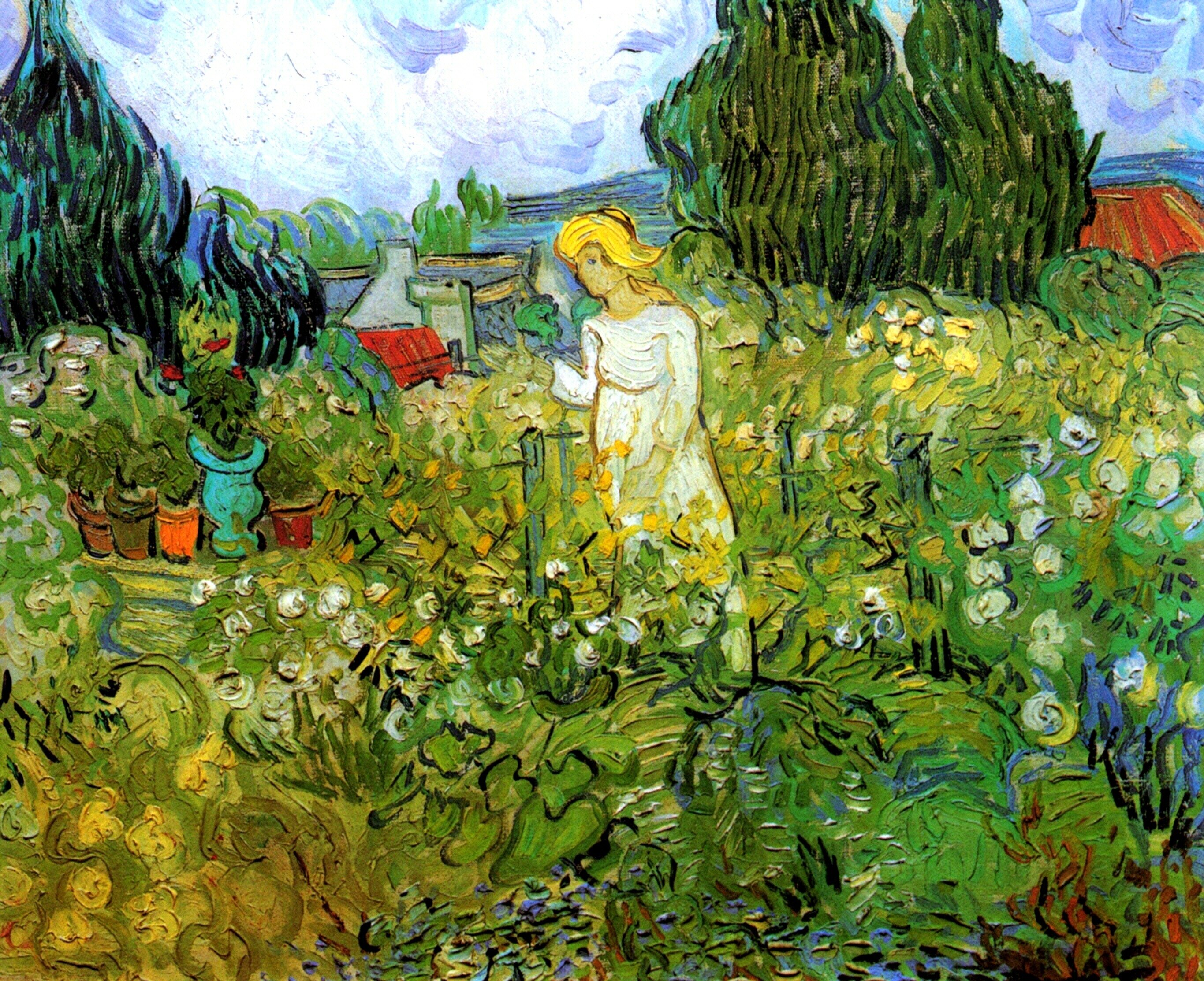  Ван Гог Маргарита Гаше в саду