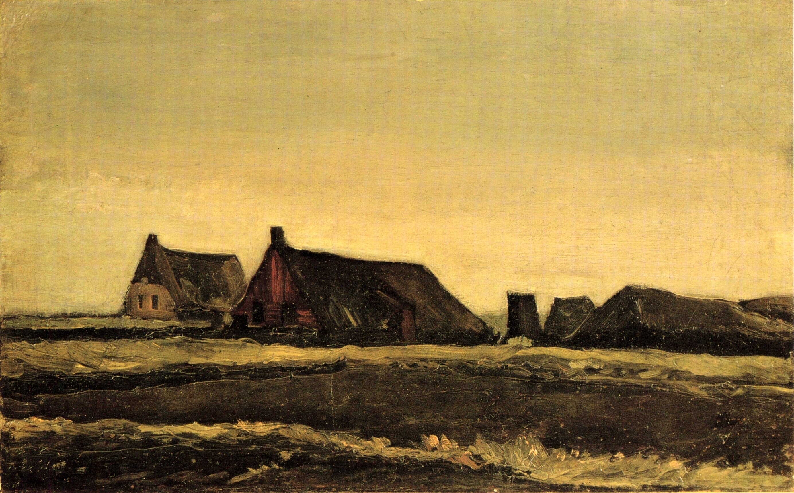  Ван Гог Домики 1883г