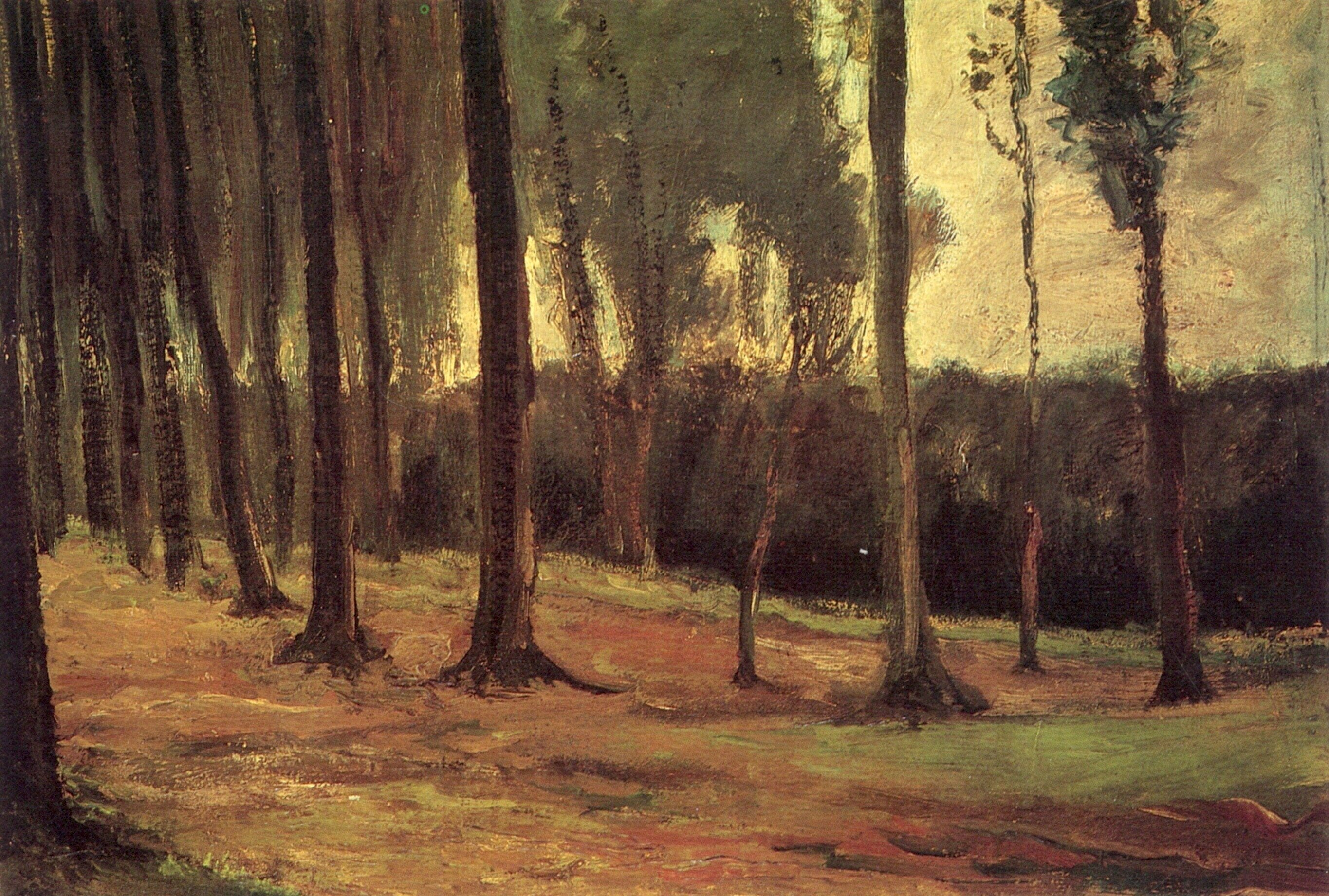  Ван Гог Опушка леса 1883г 
