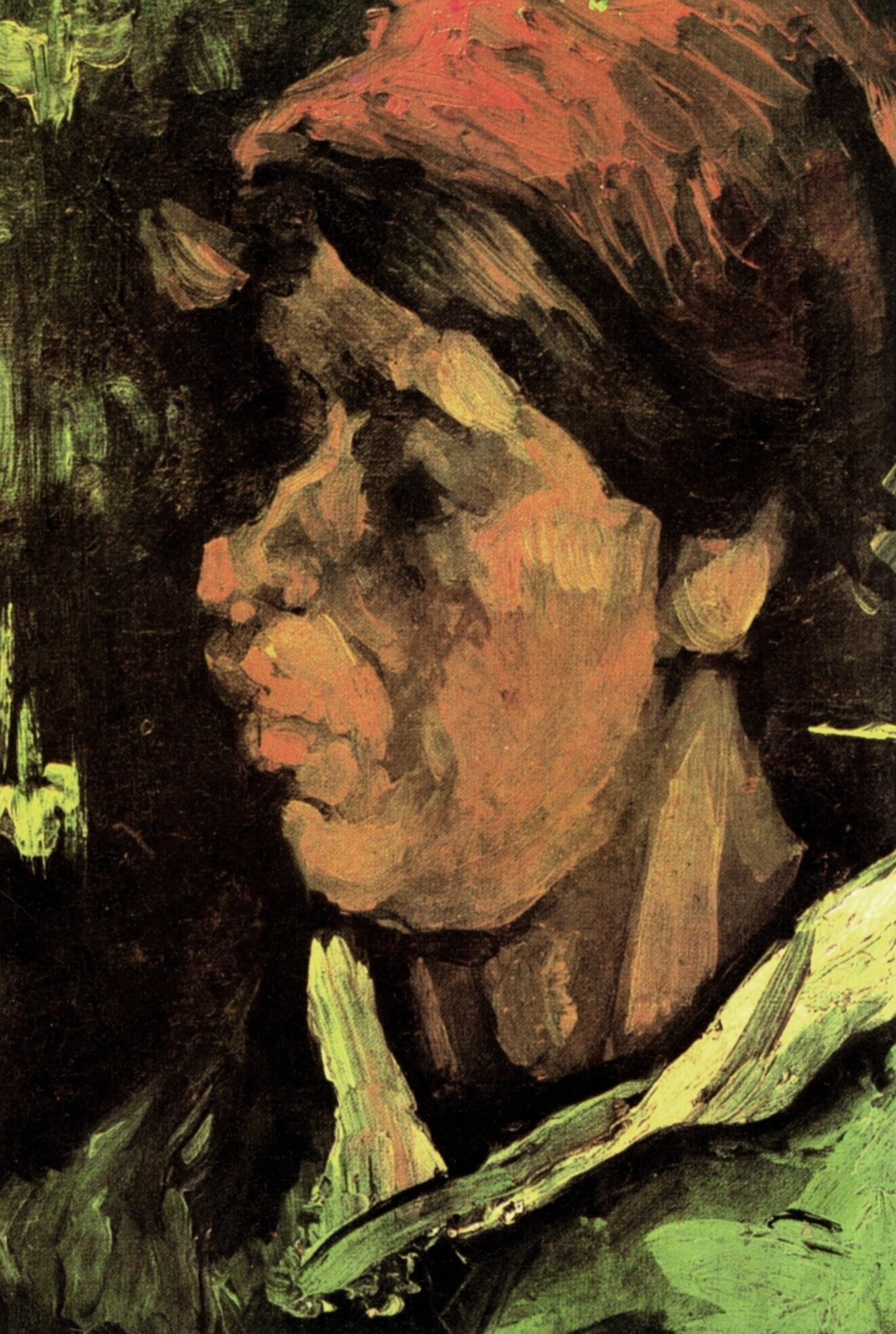  Ван Гог Нюэнен Портрет крестьянки в темном чепце 1320x1964 