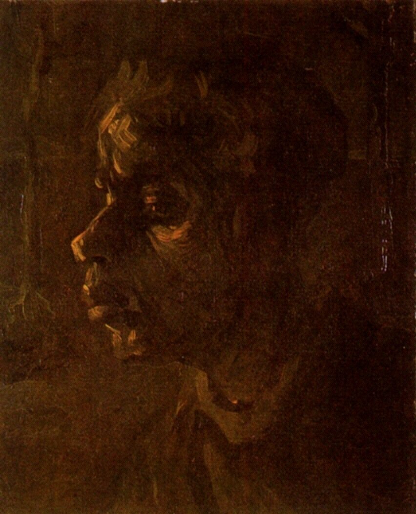  Ван Гог Нюэнен Портрет крестьянки 852x1052