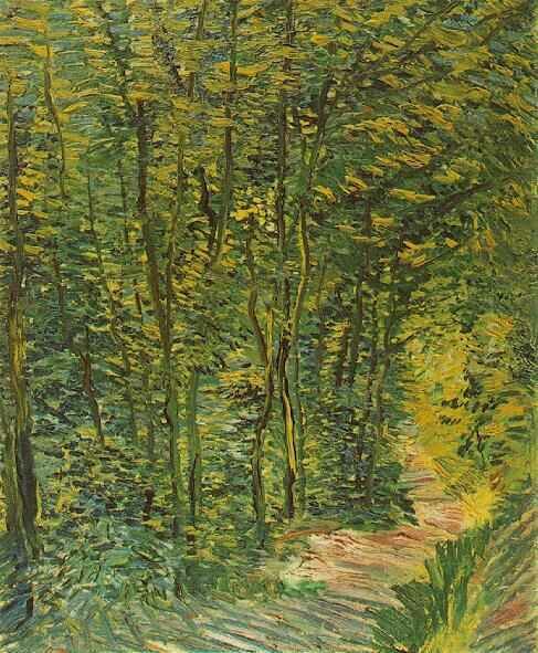  Ван Гог Лестница в лесу 