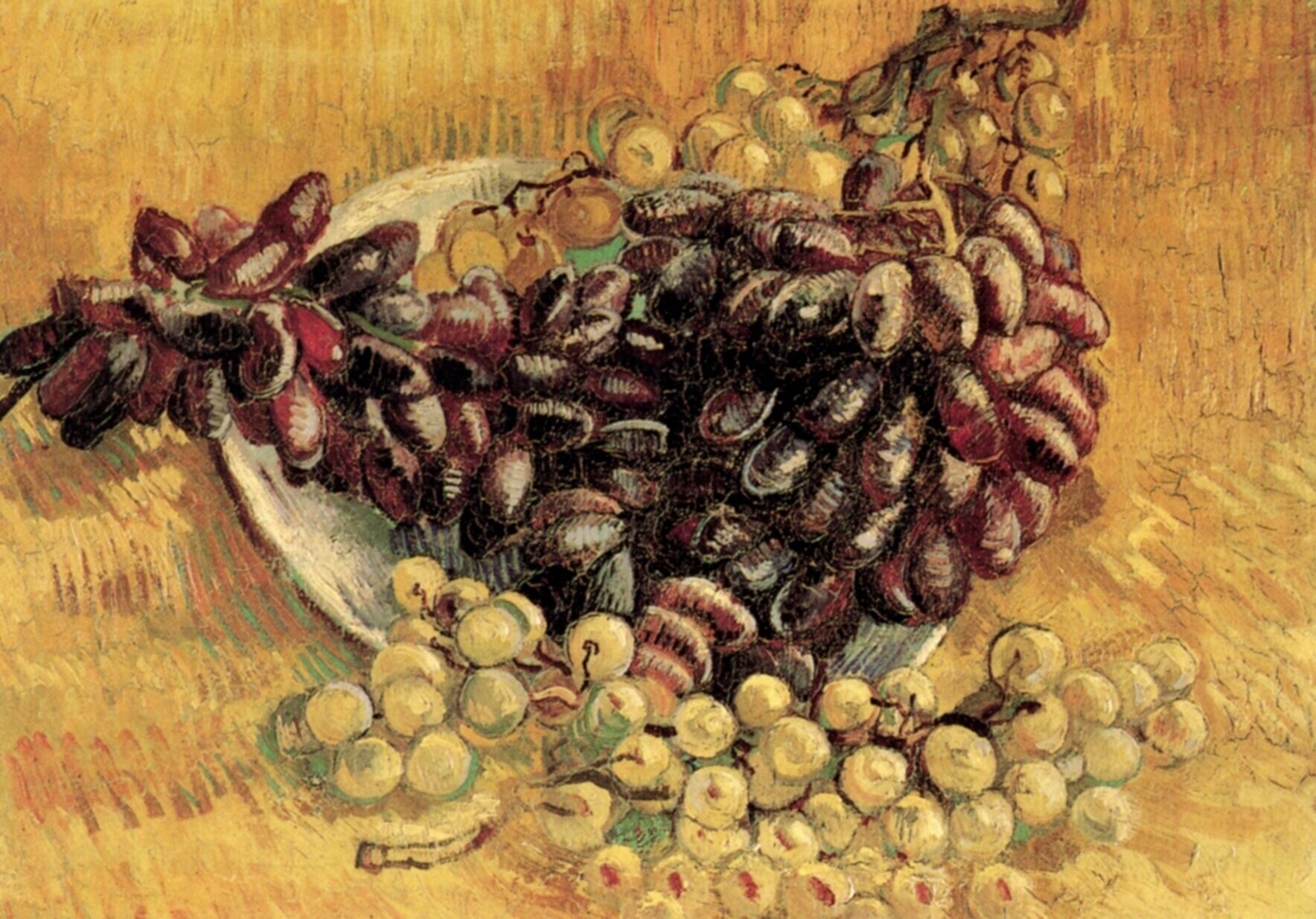  Ван Гог Париж Натюрморт с виноградом