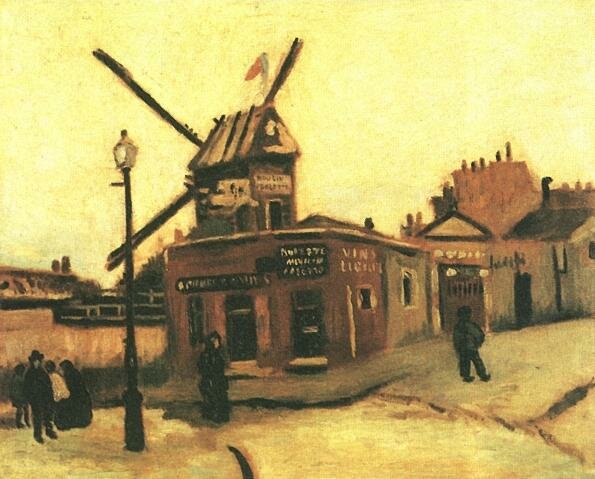  Ван Гог Le Moulin de la Galette 