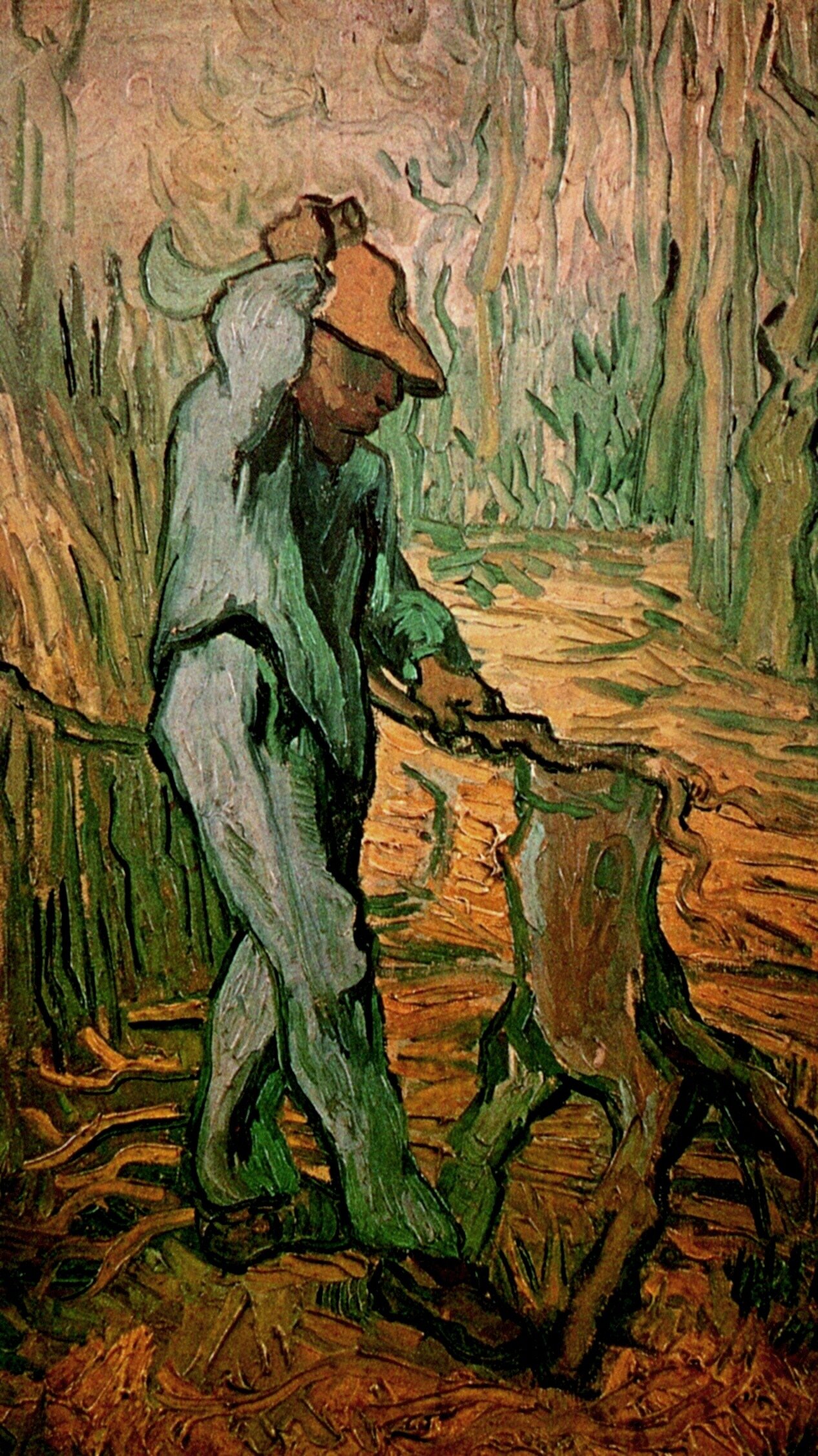  Ван Гог Дровосек (по картине Жан Франсуа Милле ) 